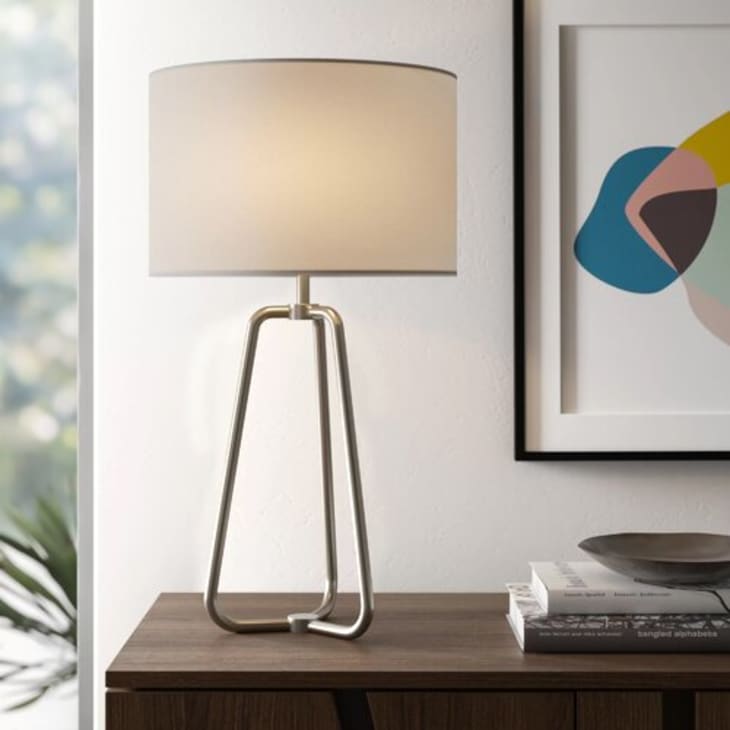All modern table outlet lamp